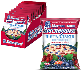 Вівсянушка “5 злаків” з лісовими ягодами